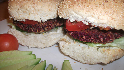 Burgery z červené řepy