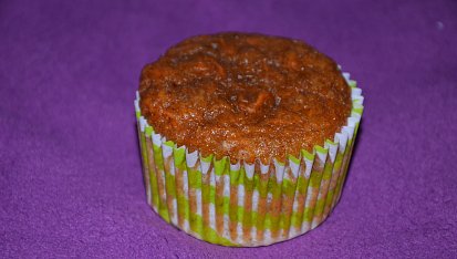 Celozrnné mrkvové muffiny