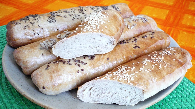 Chlebové bagety