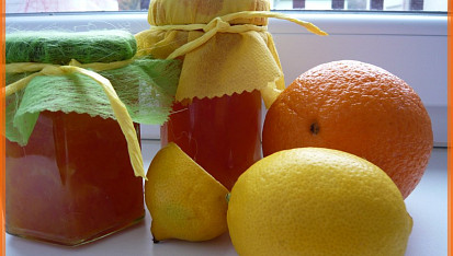 Citrusová marmeláda - confiture d´agrumes