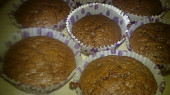 Čokoládové muffiny s pomerančem