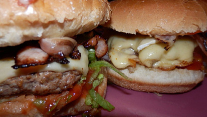 Domácí hamburger