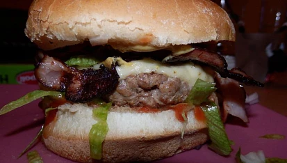 Domácí hamburger