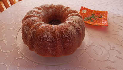 Dvoubarevná hrníčková bábovka