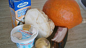 Dýňovo-celerová polévka/krém, Část použitých surovin