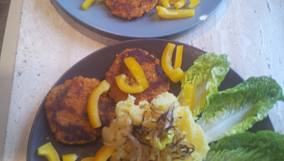 Falafel z červené čočky