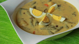 Fazolková polévka s chutí kulajdy