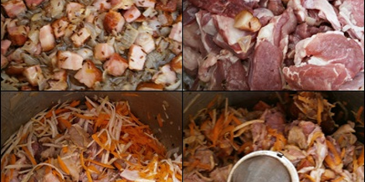 Hovězí kostky v zelenině, připravené v papiňáku (Zasypeme paprikou,přidáme maso,orestujeme a…)