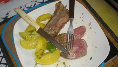 Hovězí pupek na bylinkách, Hovězí stejk na bylinkách
