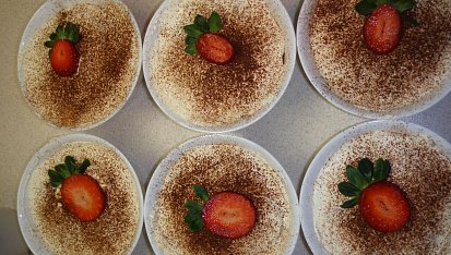 Jahůdkové tiramisu
