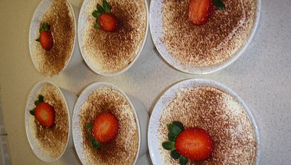 Jahůdkové tiramisu