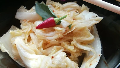 Kimchi - korejský fermentovaný salát
