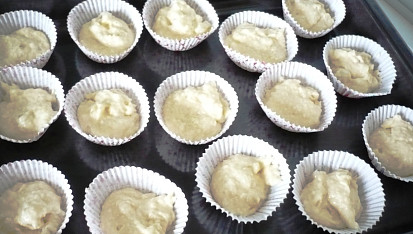 Kokosovo-ananásové muffiny
