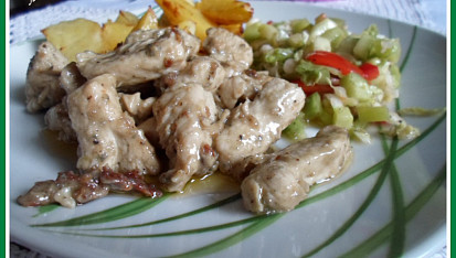 Kuřecí nudličky s nivou z 1000 receptů
