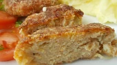 Lososové   karbanátky  s  bramborovou kaší + lososové burgery