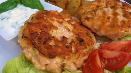 Lososový burger podle Pohlreicha