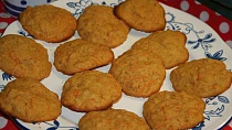 Vláčné mrkvové cookies