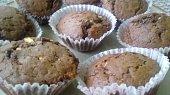Muffiny ze tří druhů čokolády