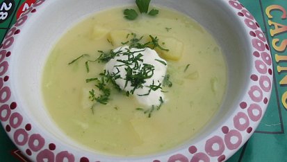 Okurková polévka - VAŘENÁ