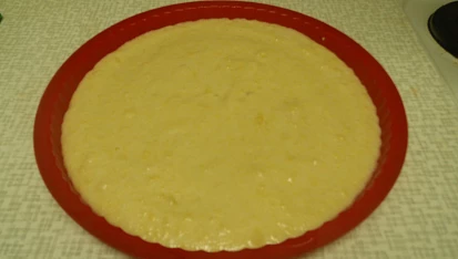 Ovocný koláč s pudinkovým rosolem