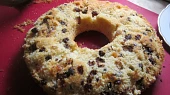 Bábovka podobná chuti Panettone - Italská vánoční bábovka, otočeno...
