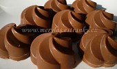 Plněné čokoládové pralinky, Pralinky z mléčné čokolády