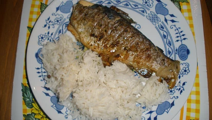 Pstruh s bylinkami od Titi