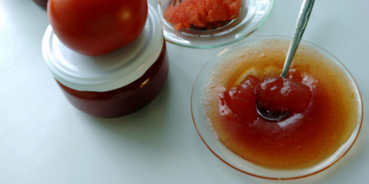 Rajčatová marmeláda s melounem