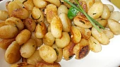 Restované gnocchi jako příloha