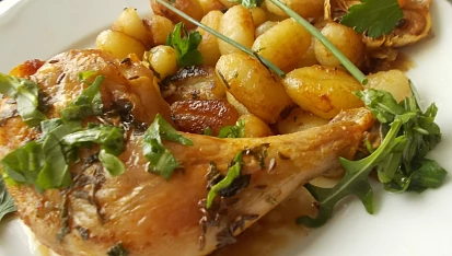 Restované gnocchi jako příloha