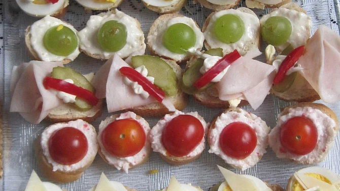 Rychlé jednohubky a kanapky