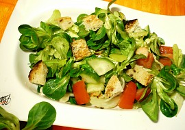 Rychlý chutný zeleninový salát