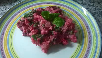 Šebestiánský salát s červenou řepou ( z pořadu Herbář)