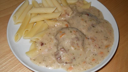 Skopová kýta na smetaně