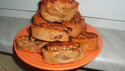 Skořicovo-jablečné šneky