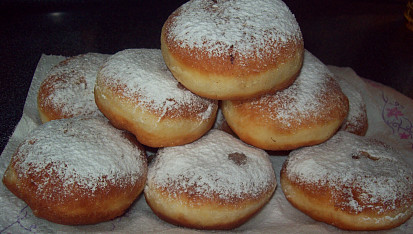 Šlehačkové koblihy