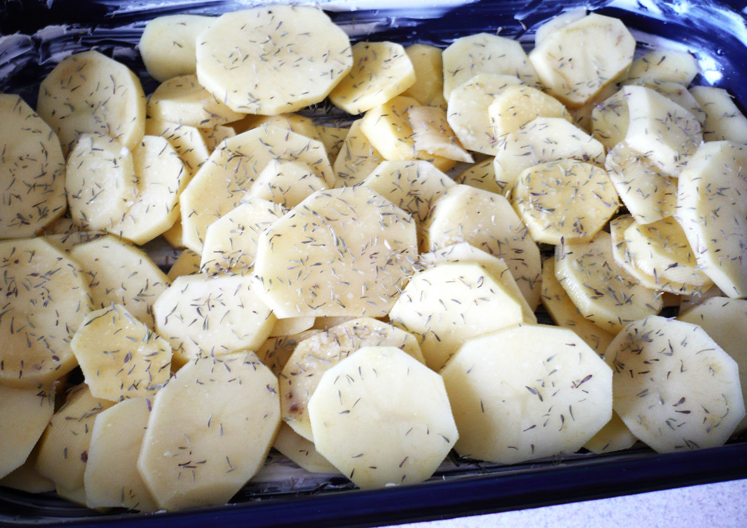 Sója zapečená s bramborami a zeleninou