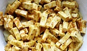 Tofu zapékané s pórkem