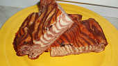 Tvarohovo-jogurtová zebra