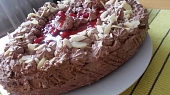 Valentýnské srdce - dortík