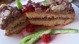 Valentýnské srdce - dortík