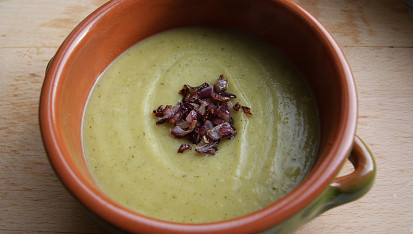 Veganský brokolicový krém
