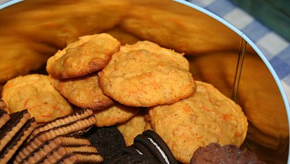 Vláčné mrkvové cookies