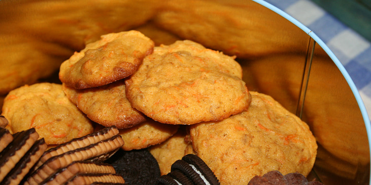 Vláčné mrkvové cookies