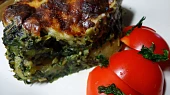 Zapečené špenátové gnocchi