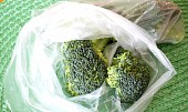Brokolice "vařená" v mikrovlnce