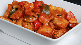 Červené kuřecí curry kostky