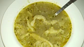 Dršťková polévka z předvařených drštěk