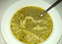 Dršťková polévka z předvařených drštěk