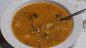 Houbová polévka na paprice, houbovka